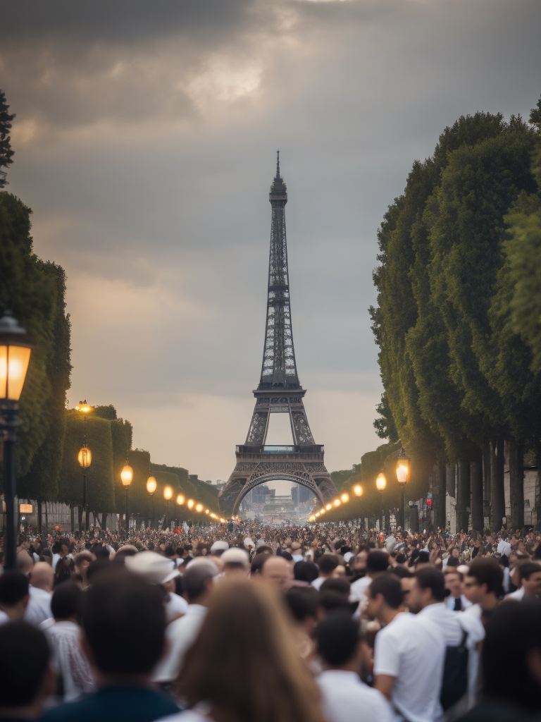 Bastille Day Celebrations in France