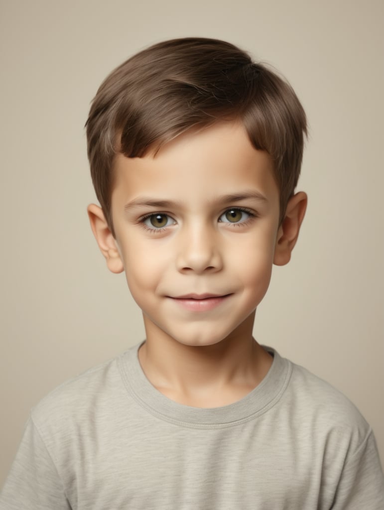 Create a child (7 years old) boy