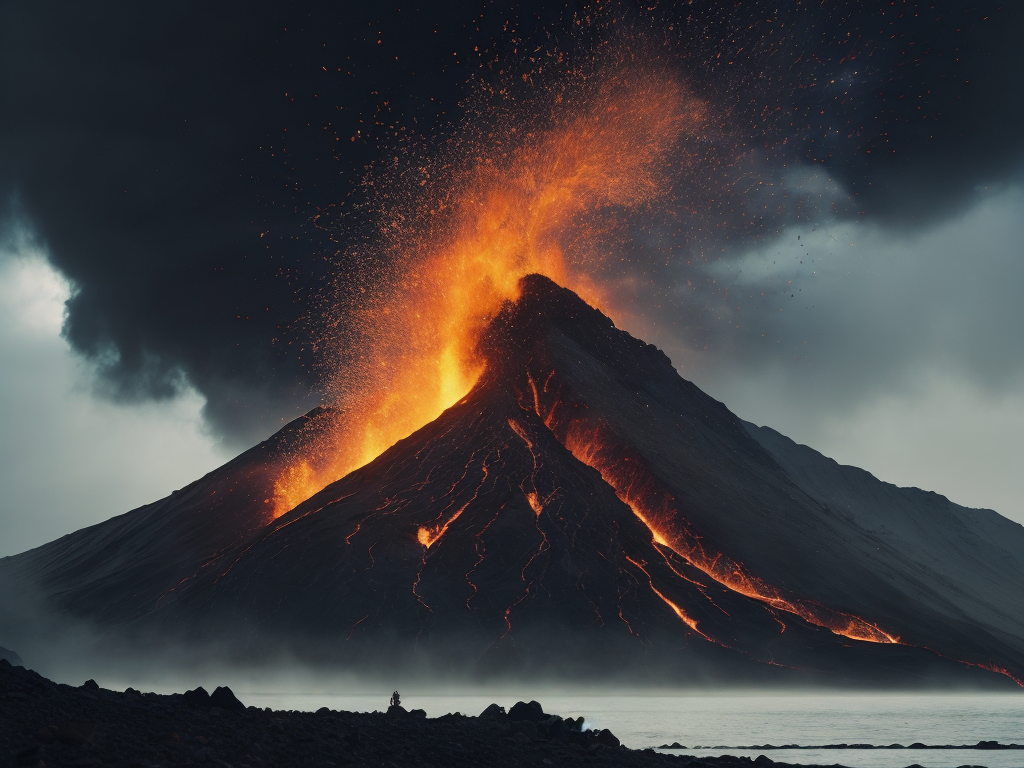 Icelandic volcano eruption