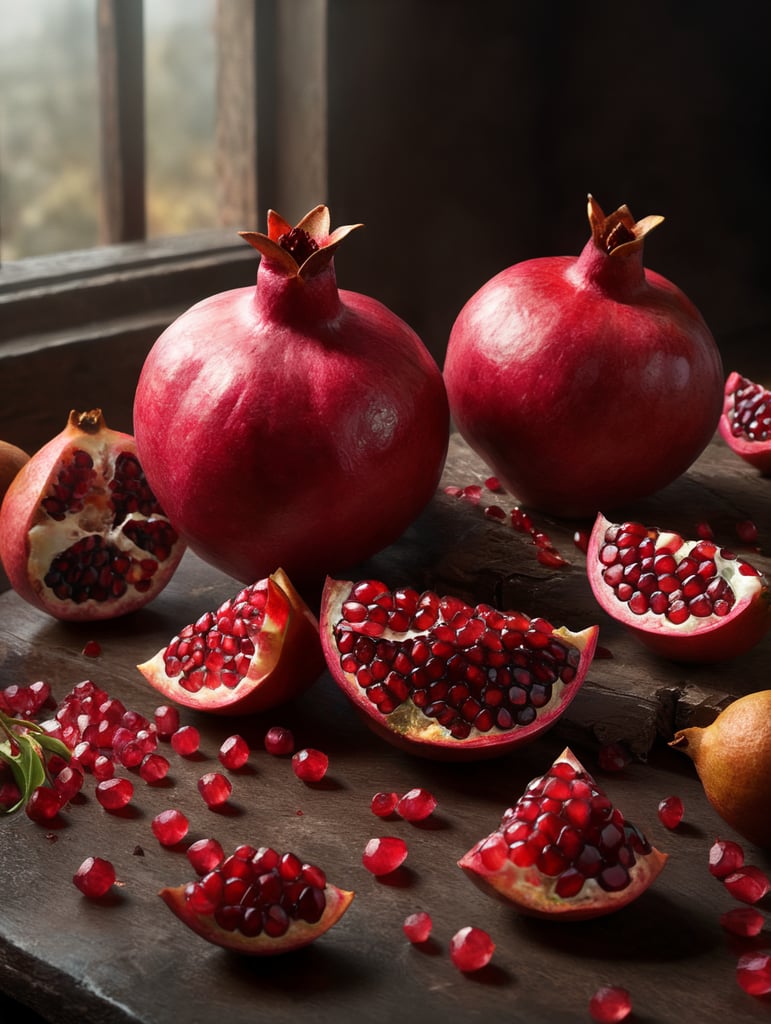 pomegranate scene