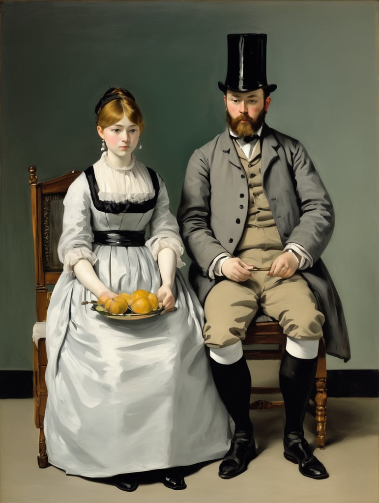 Painting by manet