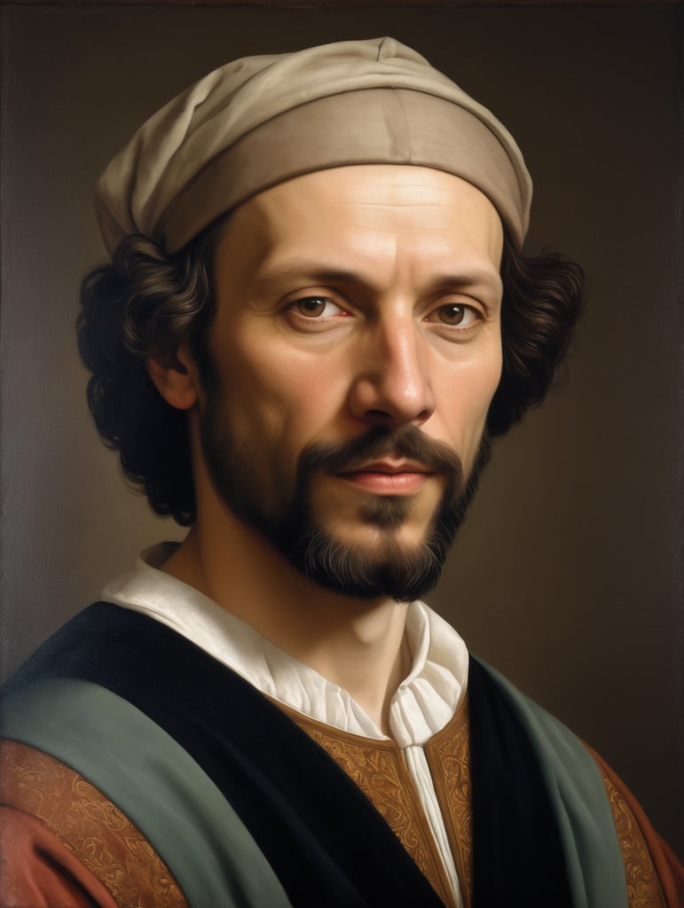 Renaissance painter portrait