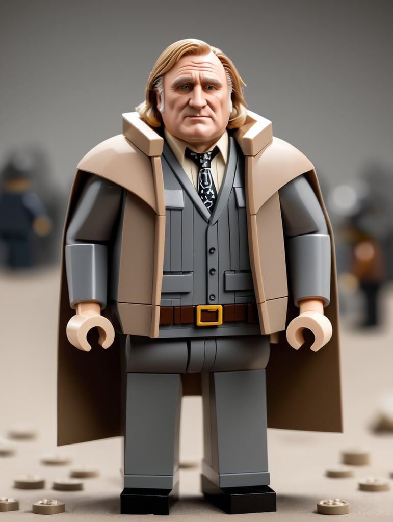 Depardieu into a Lego character