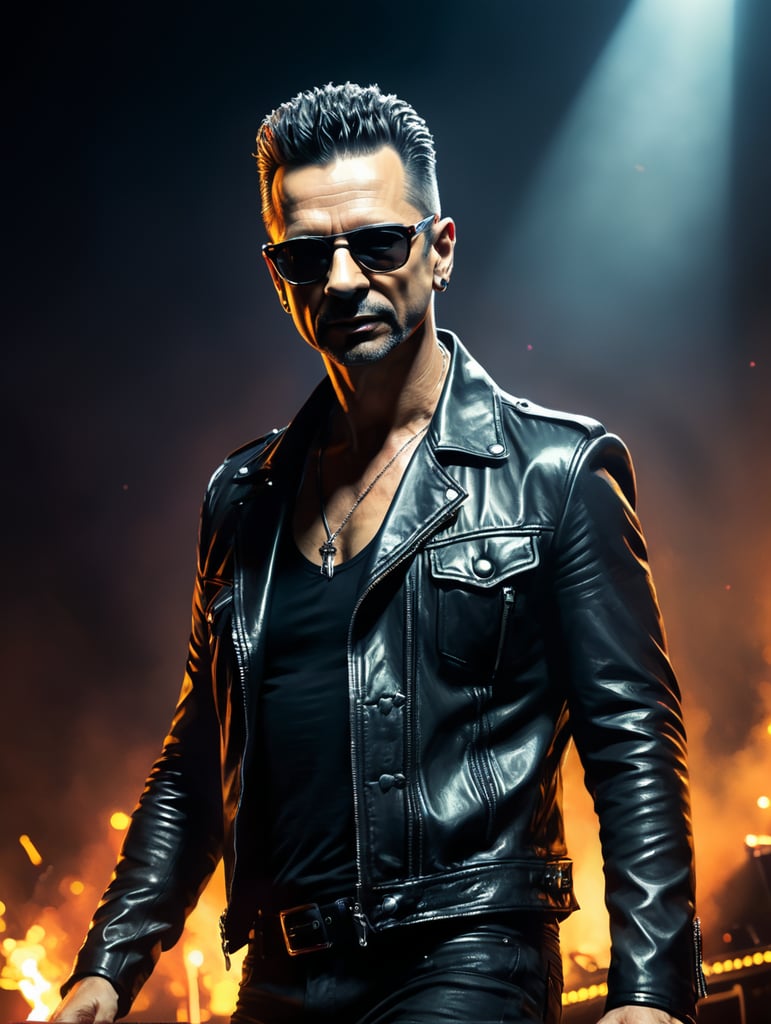 new wave artist depeche mode Dave Gahan