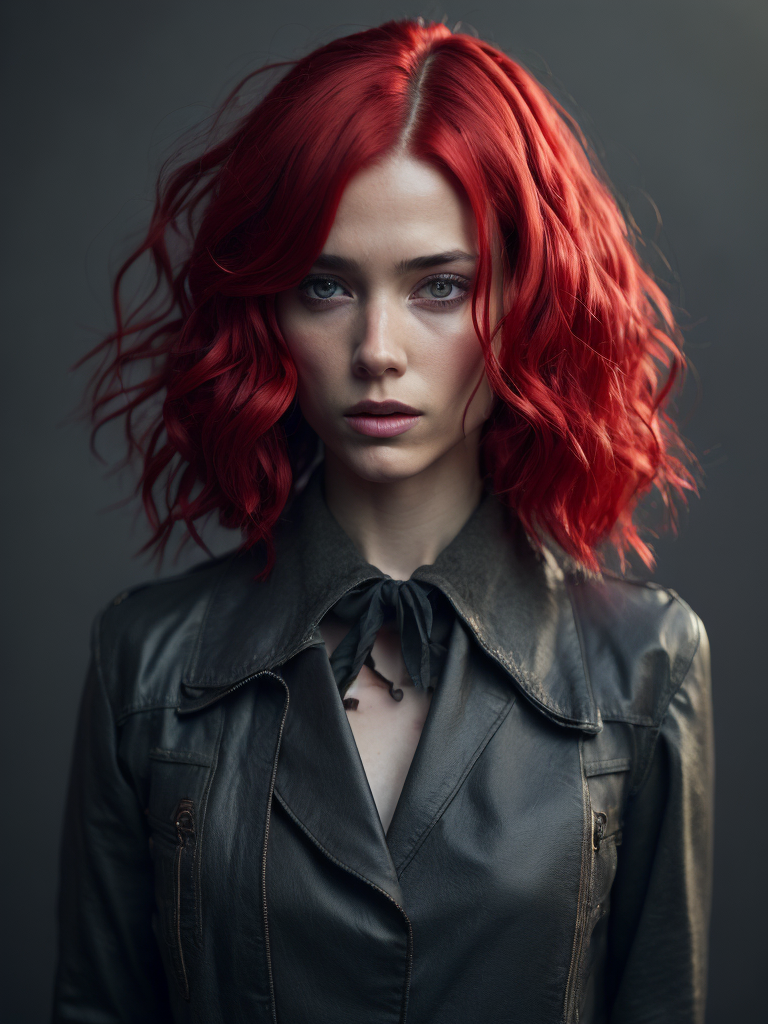 red hair james manga