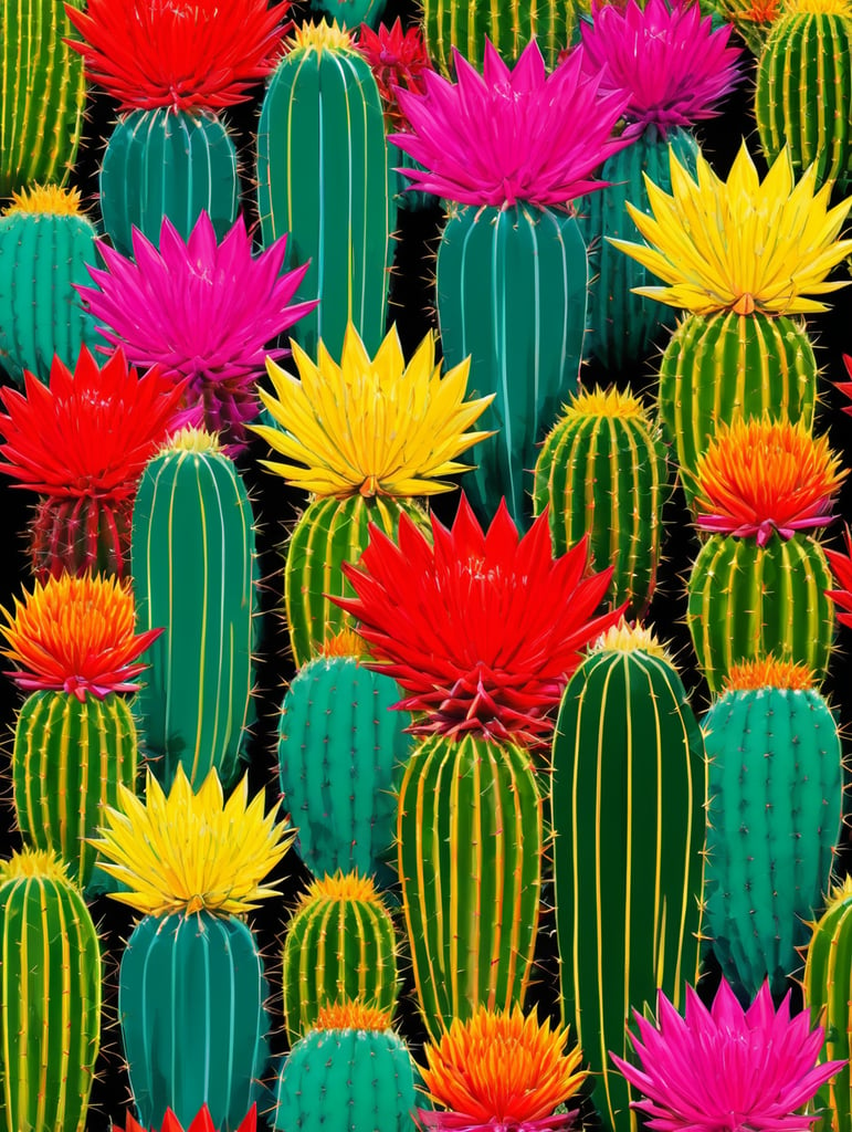 Cactus Pop Art