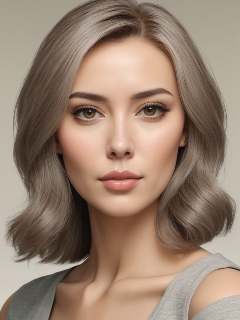 Generate a woman image realistic