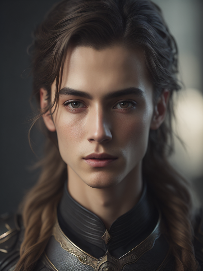 dark fantasy character art