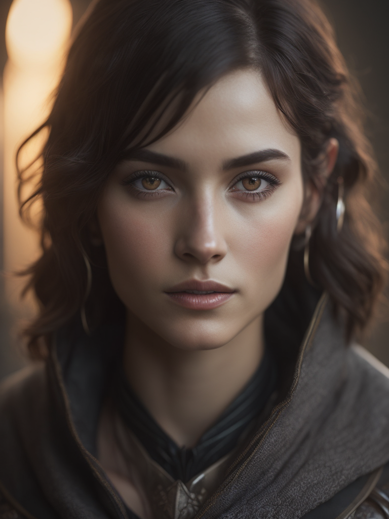 dark fantasy character art