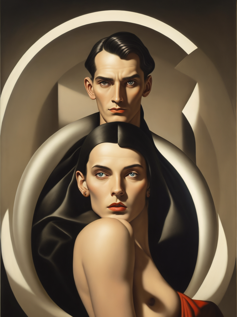 The Last Man on Earth by Tamara de Lempicka