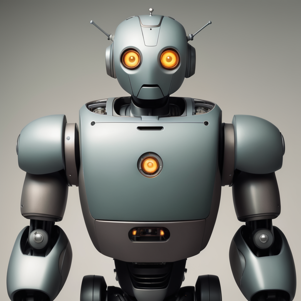Premium Free ai Images | Mechanical Marvel in a Digital World