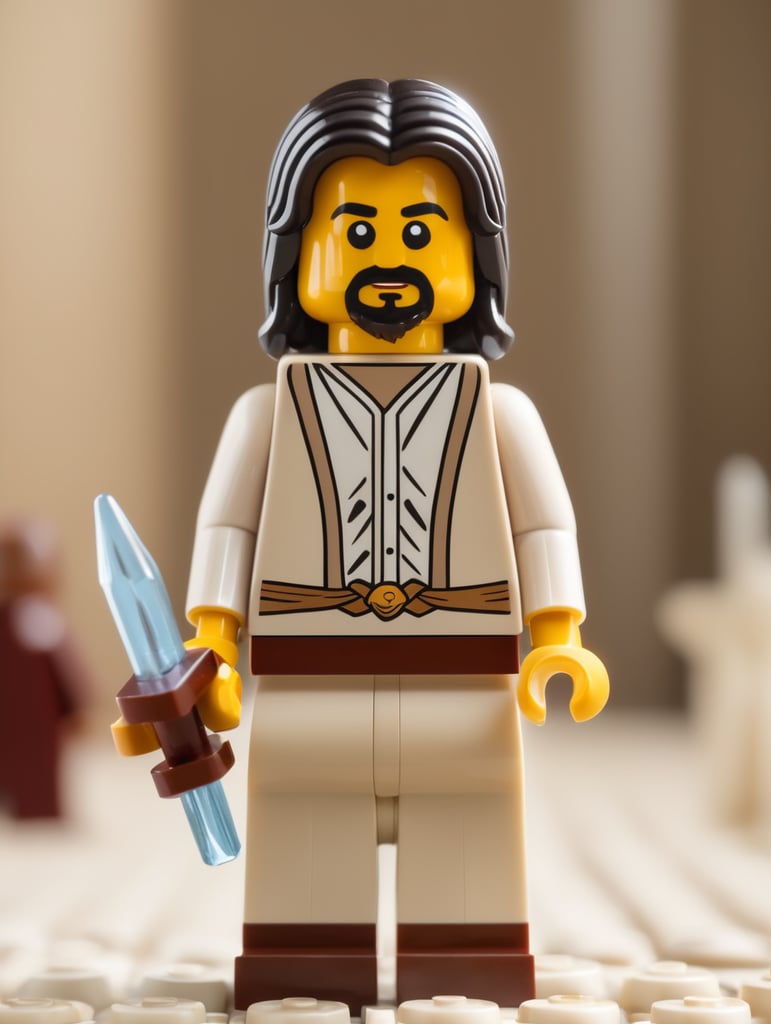 Sacred of Jesus Christ as a lego character