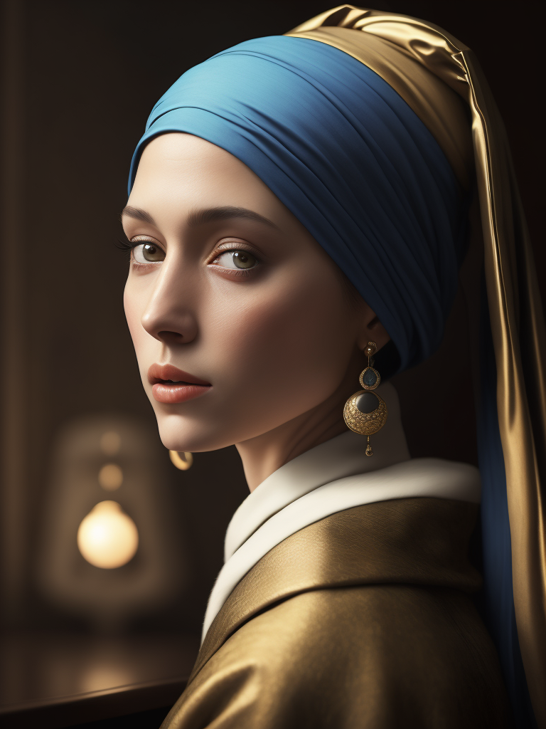 Girl With a Pearl Earring Johannes Vermeer, real life