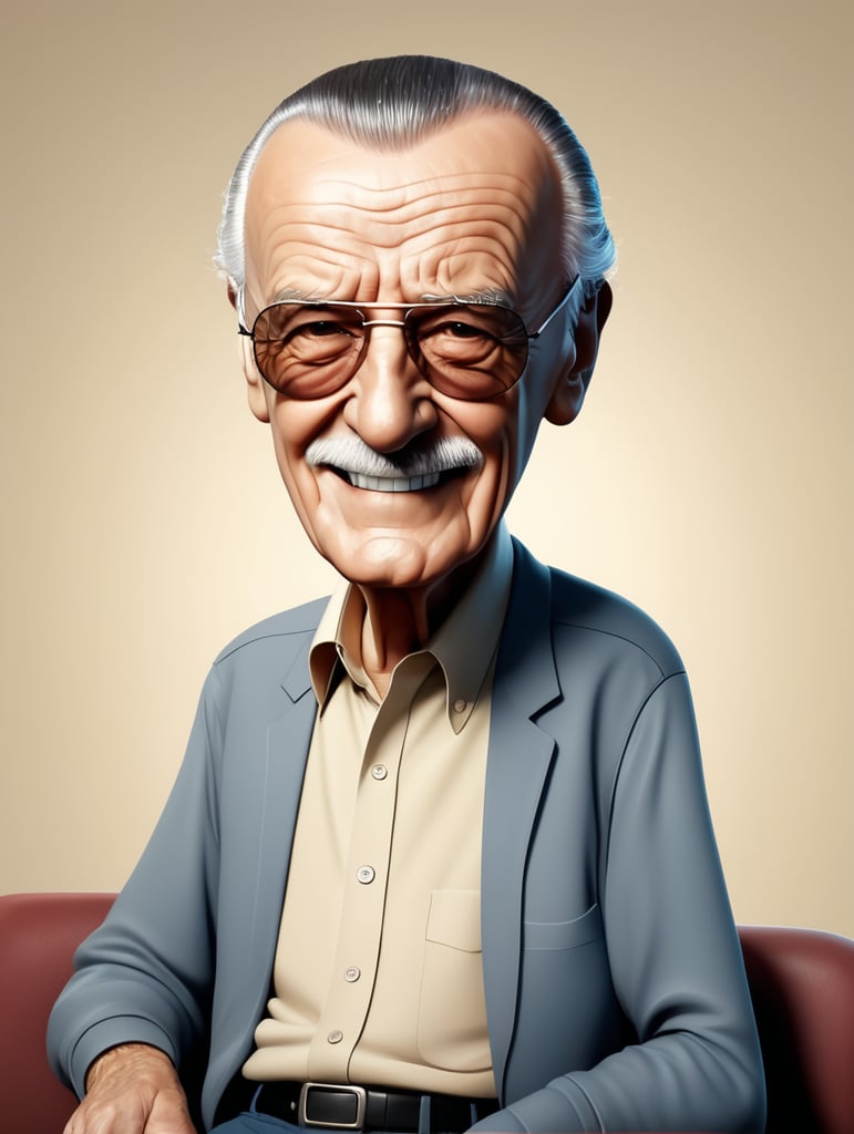 Stan Lee Cartoon