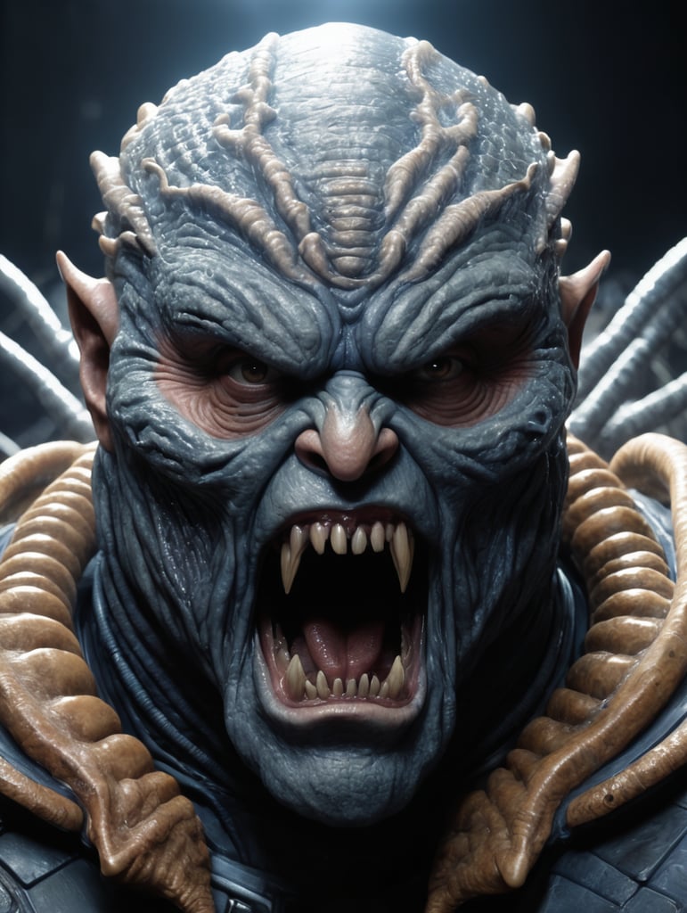 Danny Devito as the monster from John Carpenter's The Thing. Danny Devito gets assimilated as The Thing alien.