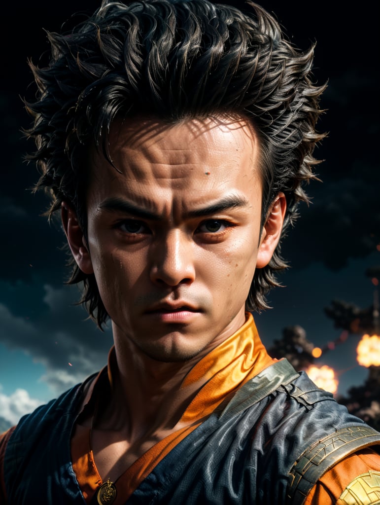 Son Gohan, is Goku's eldest son with Chi-Chi, who first appears at the age of four, Dragon Ball