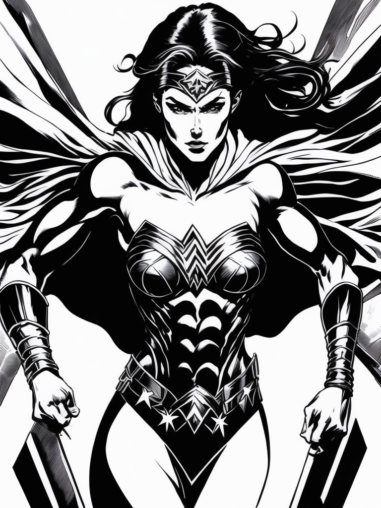 Premium Free Ai Images Powerful Heroes Illustrated Convergence