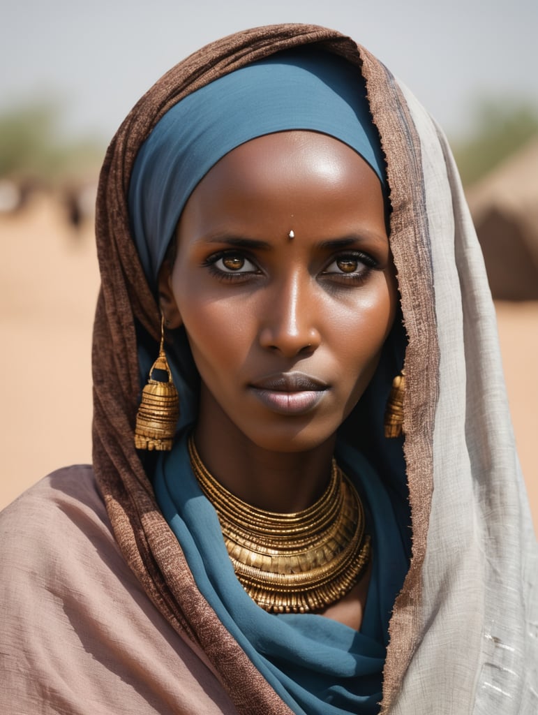 SOMALI MORDAN WOMAN