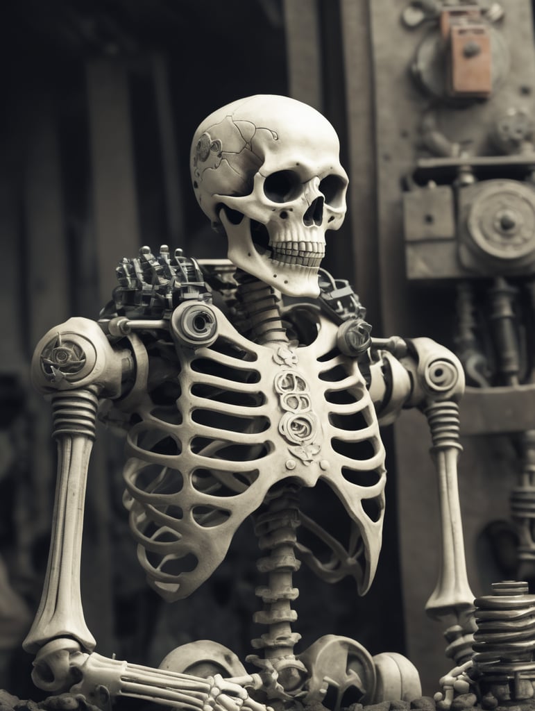 outcast mechanic skeleton