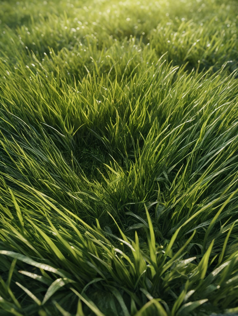 сочная трава на белом фоне