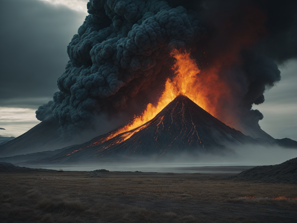 Icelandic volcano eruption