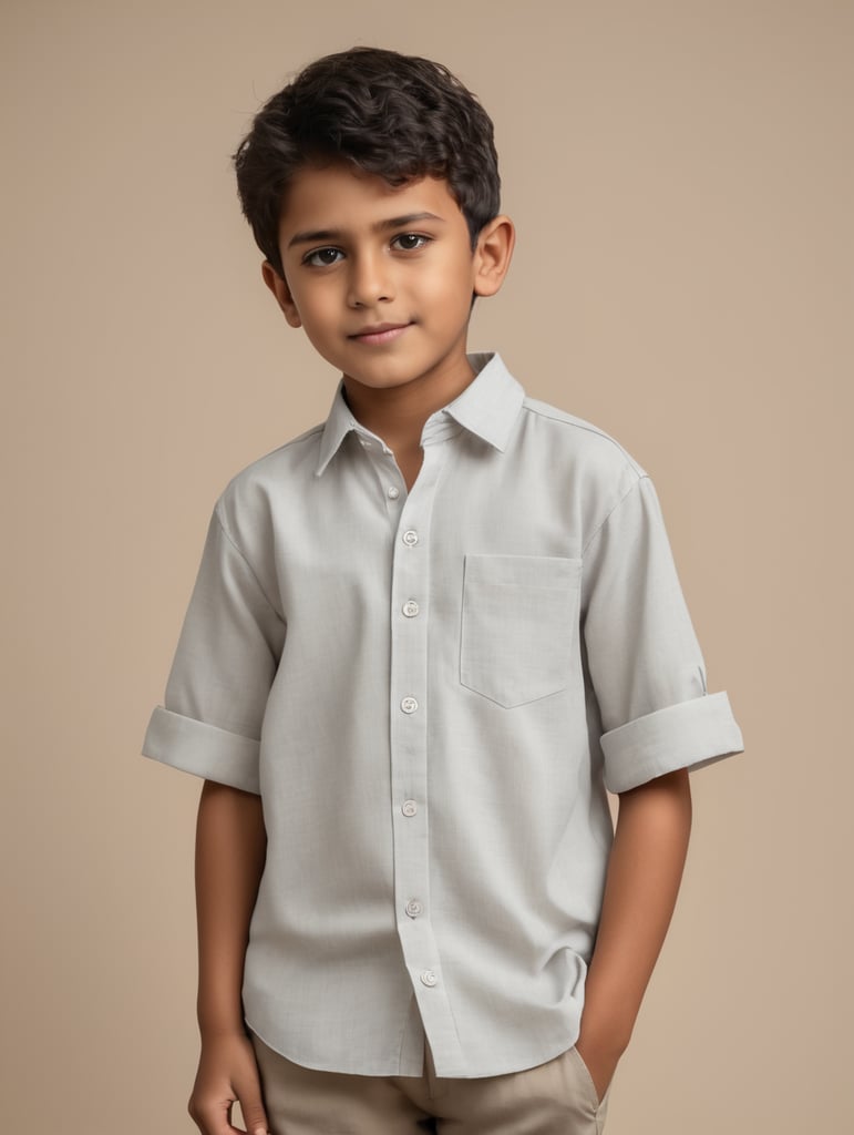 Boy wearing a shirt bishal