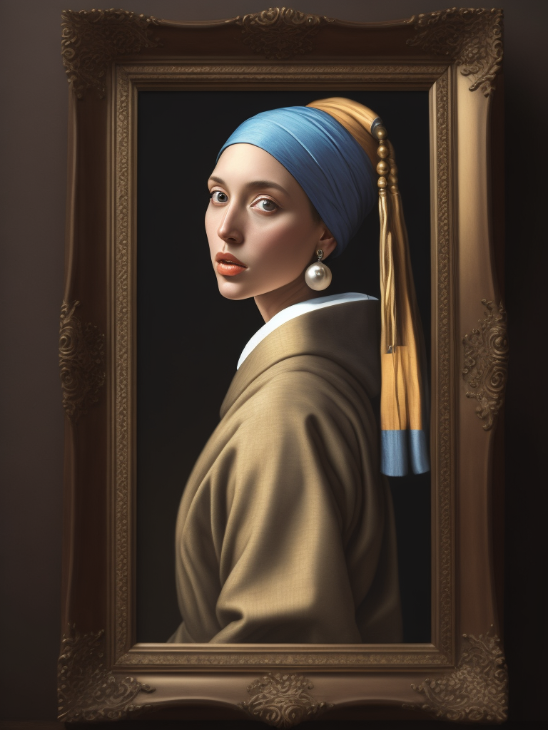 Girl With a Pearl Earring Johannes Vermeer, real life