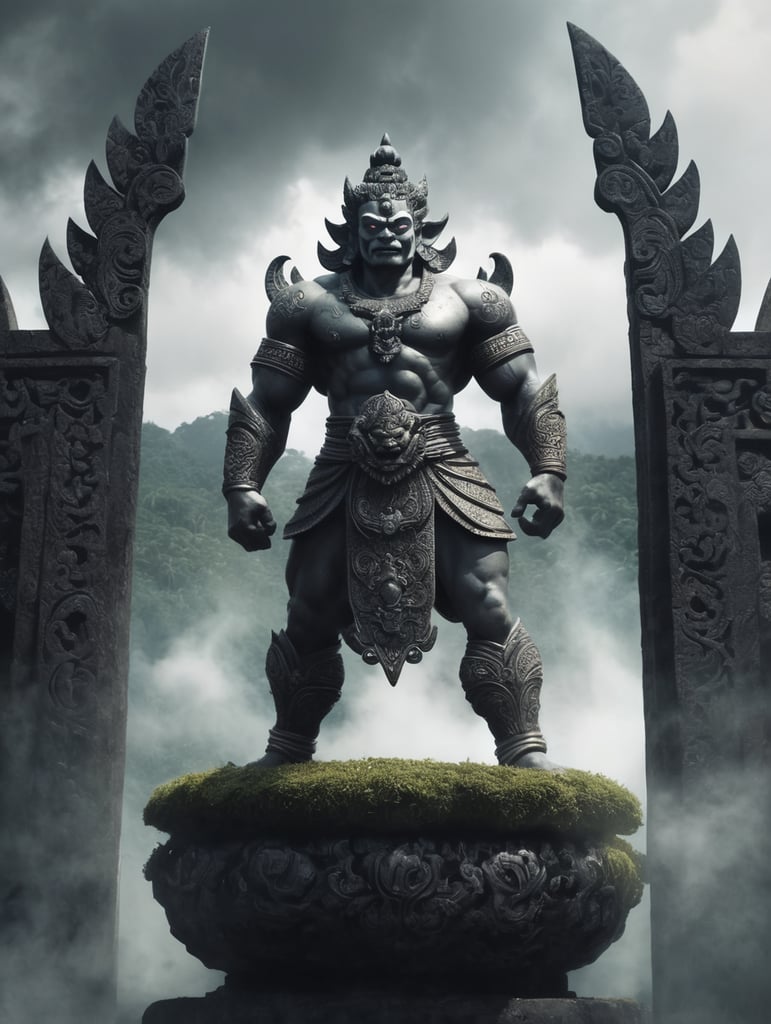 Buatkan saya karakter leak Bali yang memiliki kekuatan super, sangat menyeramkan dan Tak terkalahkan di alam semesta