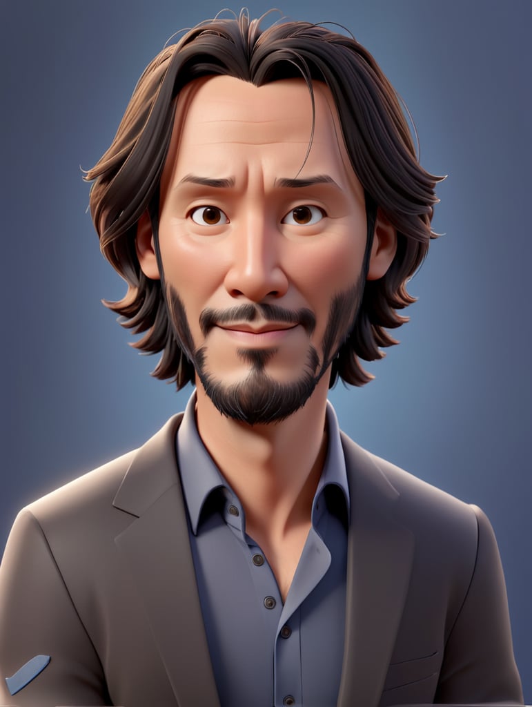 Keanu Reeves pixar