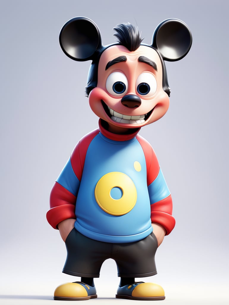 micky mouse without face