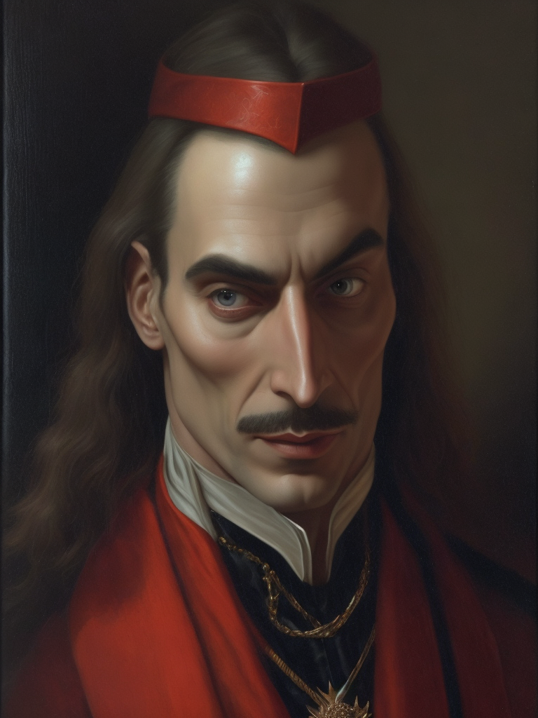 portrait of Vlad Dracula, real life