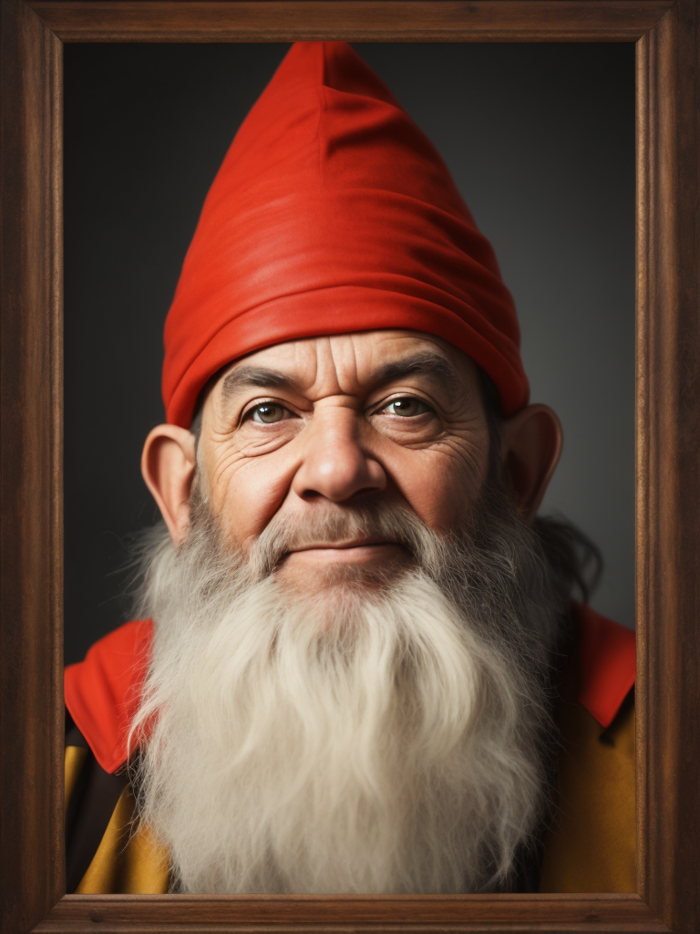 Portrait of a gnome