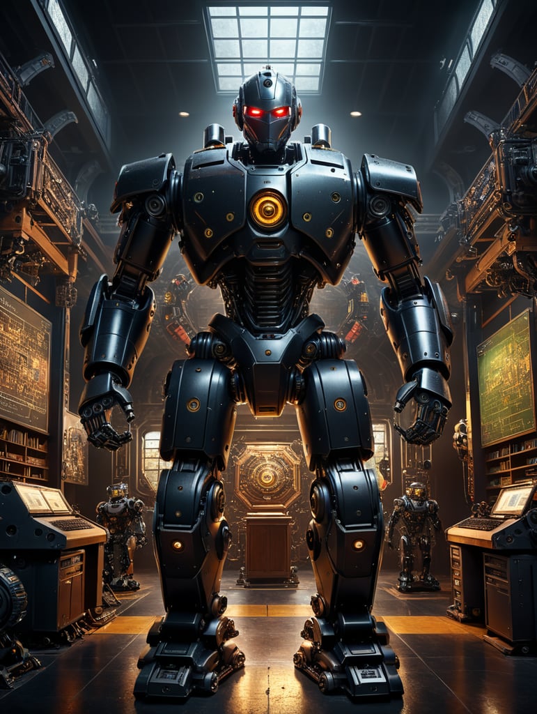 sa fie un pliant despre clubul scolii de robotica