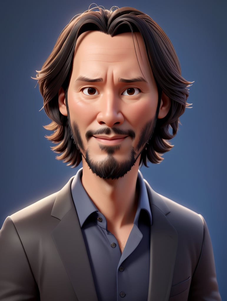 Keanu Reeves pixar