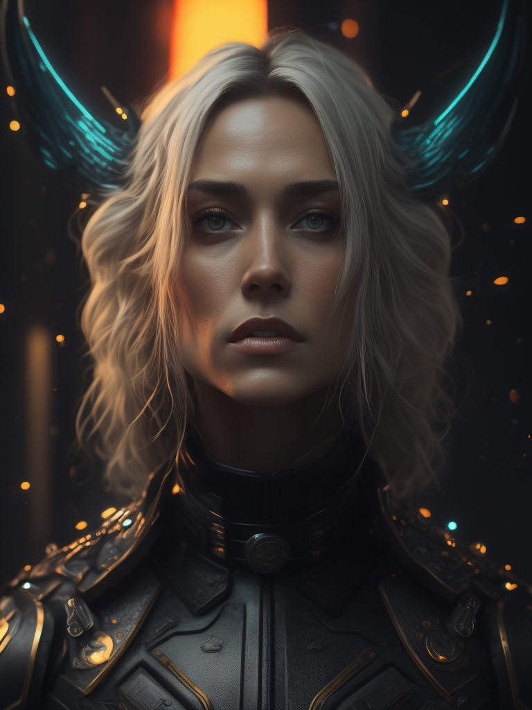 (photo realism), high-class detailing, gothic, (chrome and neon), gothic, chrome and neon, cyberpunk, dramatic, extreme composition, realistic, intricate detail, cinematic shot, lighting, photography lighting, lightroom gallery, behance photography, professional photo, unsplash, uhd, group f 64, luminism, 8k, unreal engine 5, ultra sharp focus, intricate artwork masterpiece, ominous, intricate, epic, vibrant, quality production, cinematic character render, ultra high quality model, super realistic, realistic photography, extra sharp details, sharp focus, watercolor style, artgerm, wlop, alphonse mucha, perfect composition, 8 k artistic photography, photorealistic concept art, soft natural volumetric cinematic perfect light, chiaroscuro, award - winning photograph, masterpiece, oil on canvas, atmospheric, dramatic lighting, 8k, very detailed, cinematic lighting, unreal engine, octane render, photorealistic, hyperrealistic, sharp focus, soft lighting