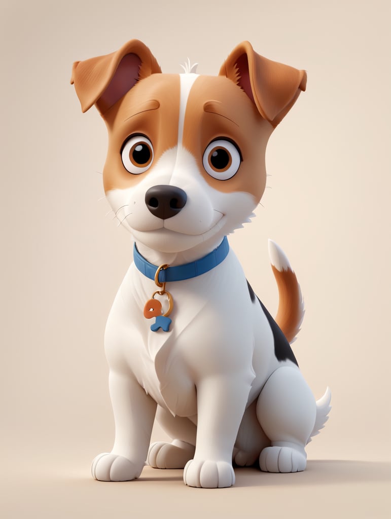 Beagle jackrussle mix dog