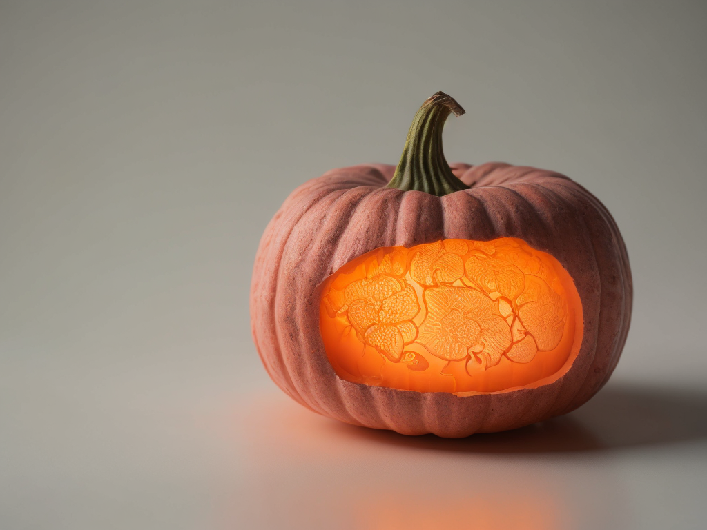 3d render pumpkin, Evocation of Sensations