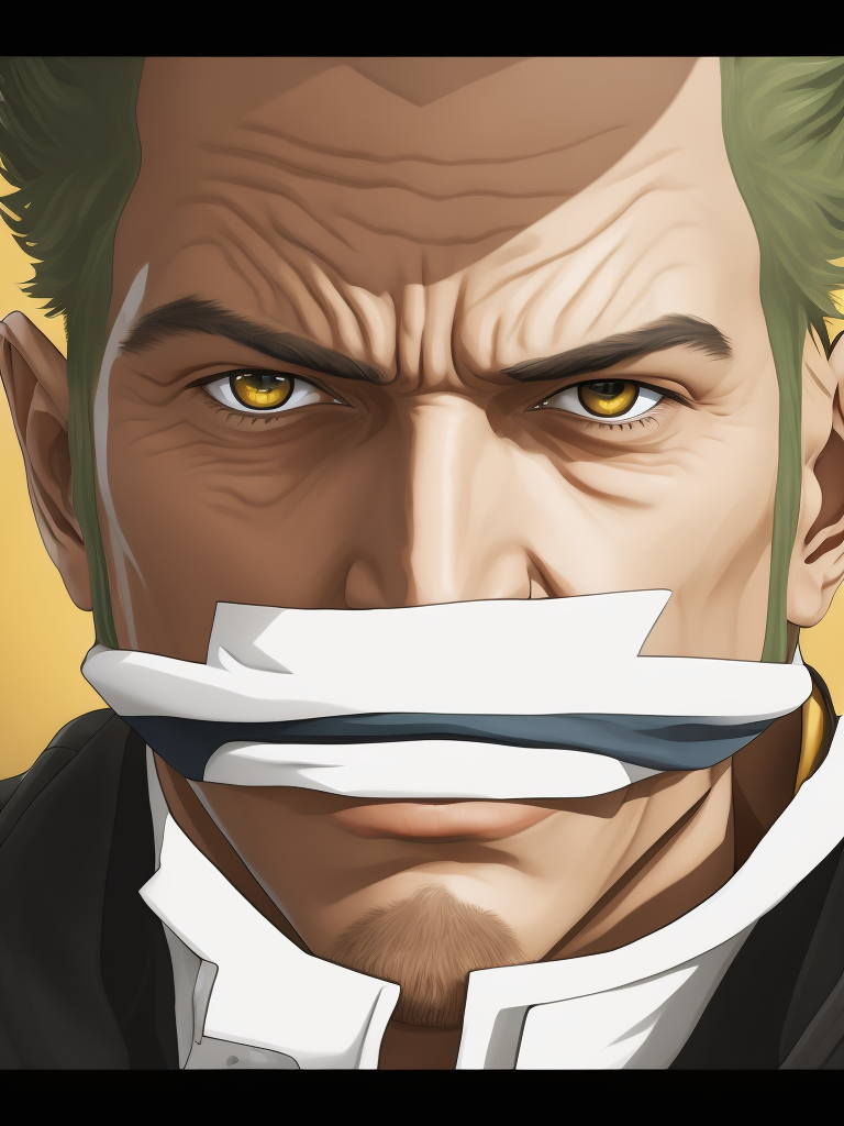 Roronoa Zoro Ukraine flag