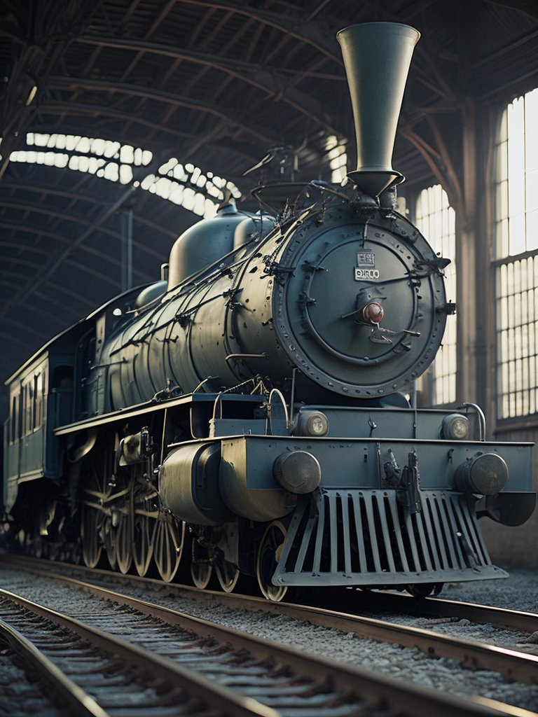 railway, ghost train, railway station 1900