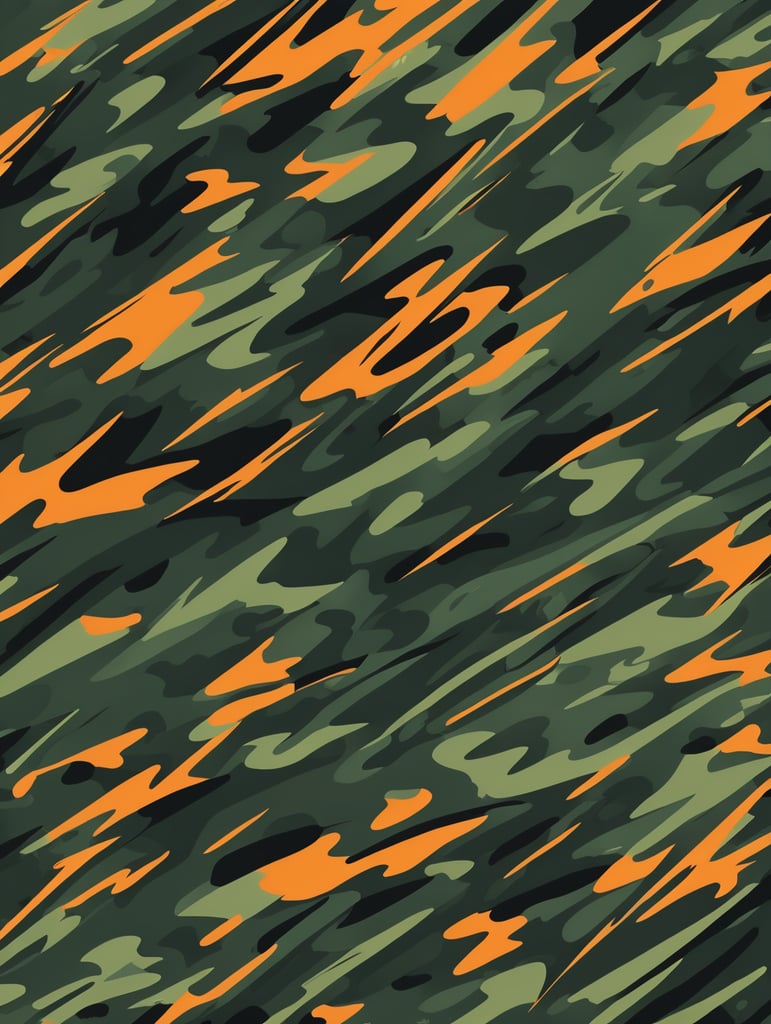 predator camouflage pattern, vector art, modern