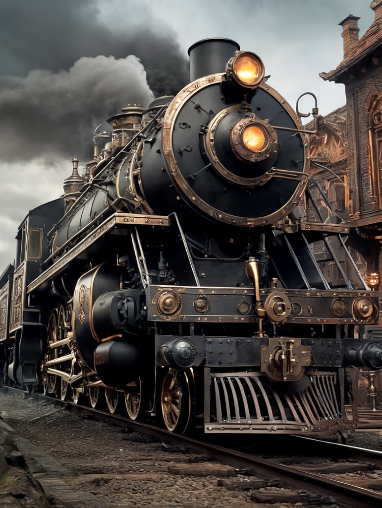 locomotive steampunk