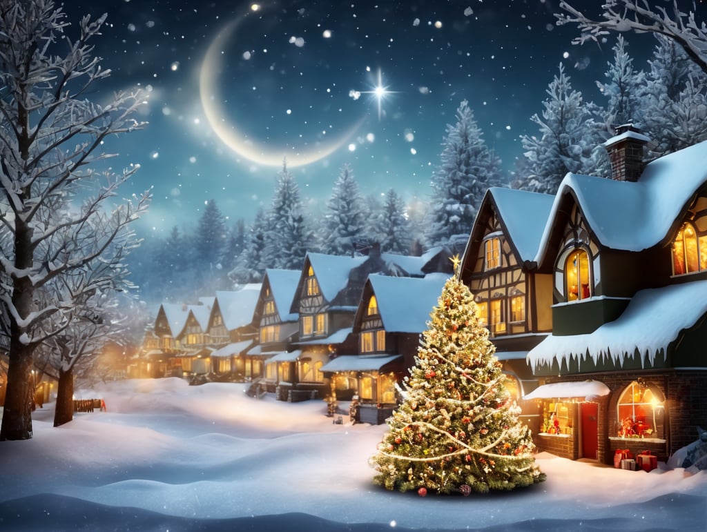 Christmas overlay image, background, realistic