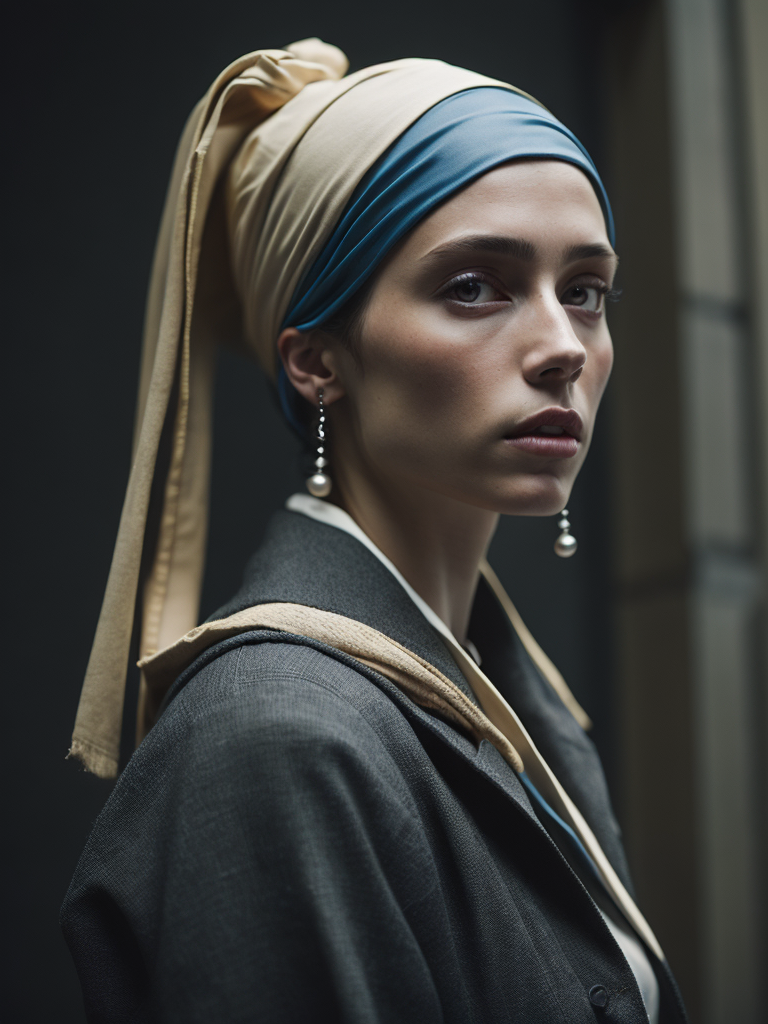 Girl With a Pearl Earring Johannes Vermeer, real life