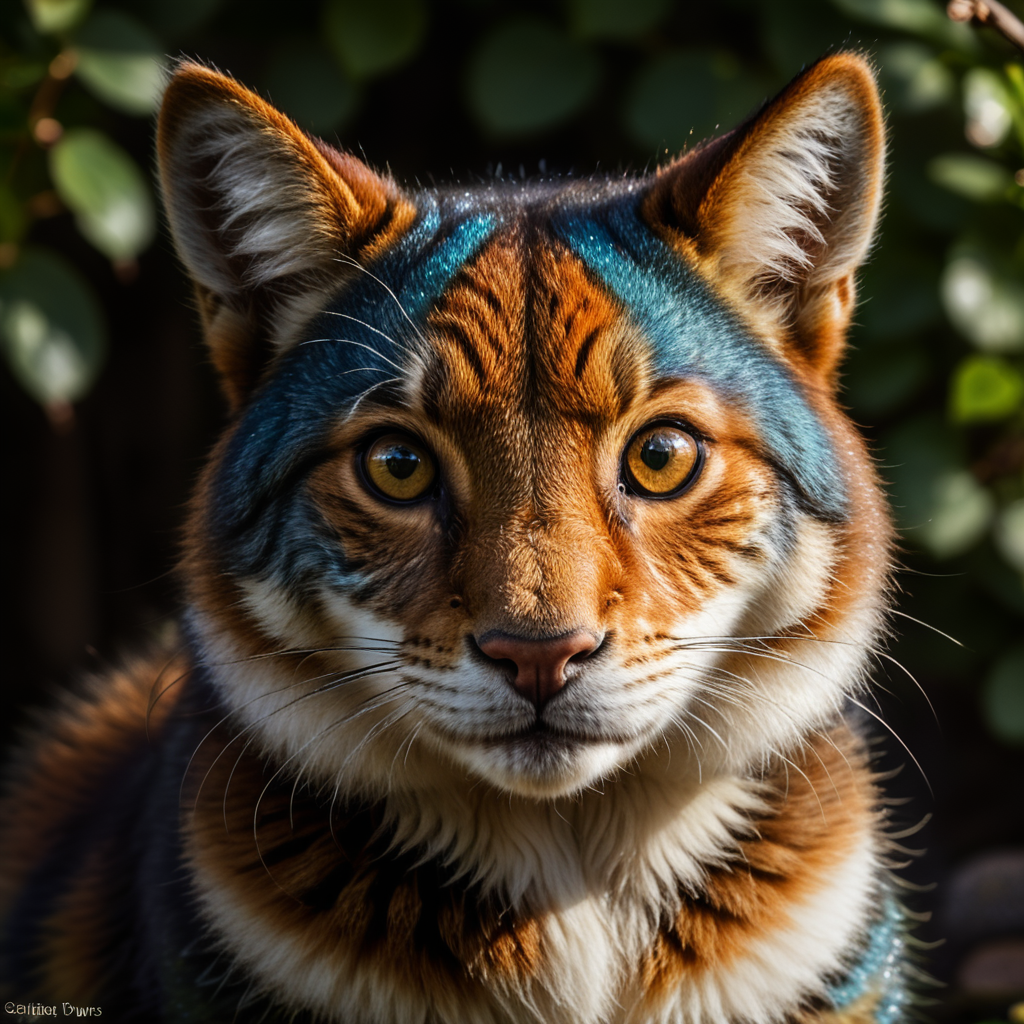 SparklePaws ist eine winzige, pelzige Kreatur mit einer Kombination aus Katzen- und Eichhörnchenmerkmalen. Ihr flauschiges, dichtes Fell ist in einem schillernden Farbenspektrum gehalten, und ihre Pfoten sind mit winzigen, glitzernden Pfotenabdrücken versehen. SparklePaws hat große, runde Augen, die ständig vor Neugier funkeln.