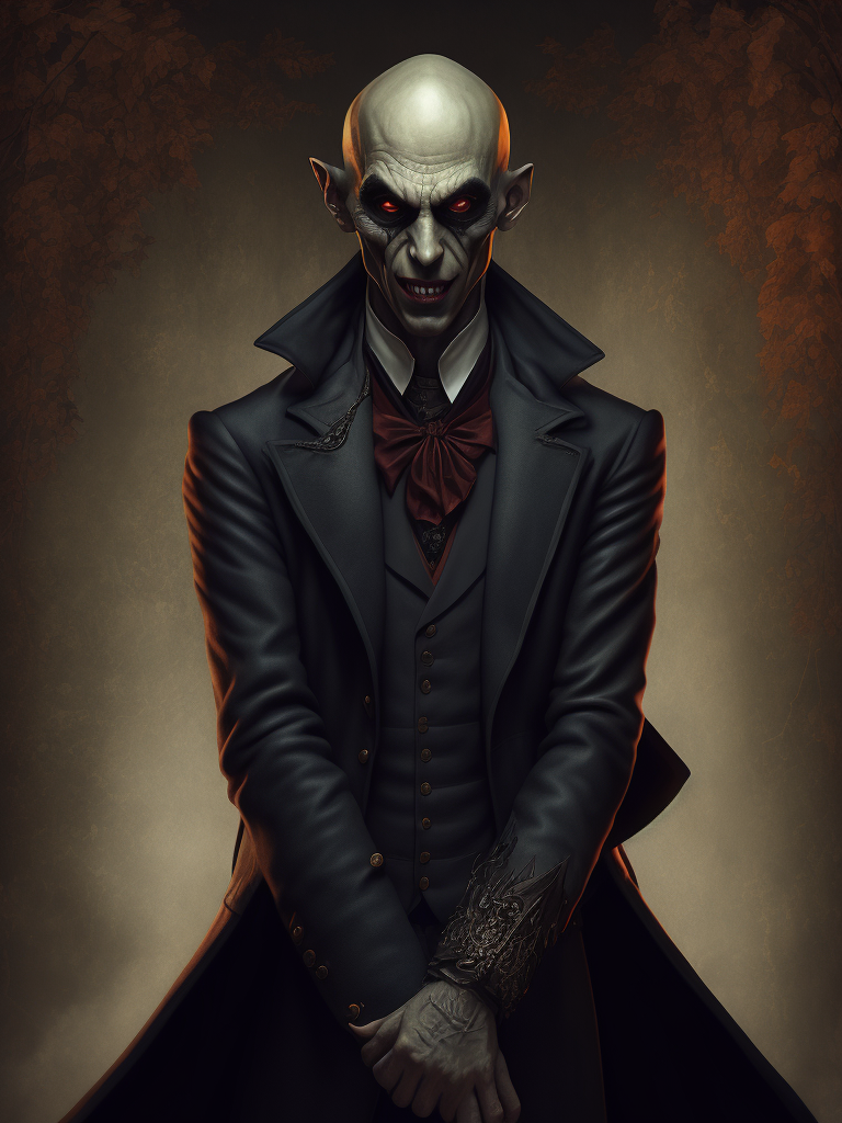 nosferatu, vampire the masquerade, hideous, withered, twisted, stylized, mobster, Ultra realistic