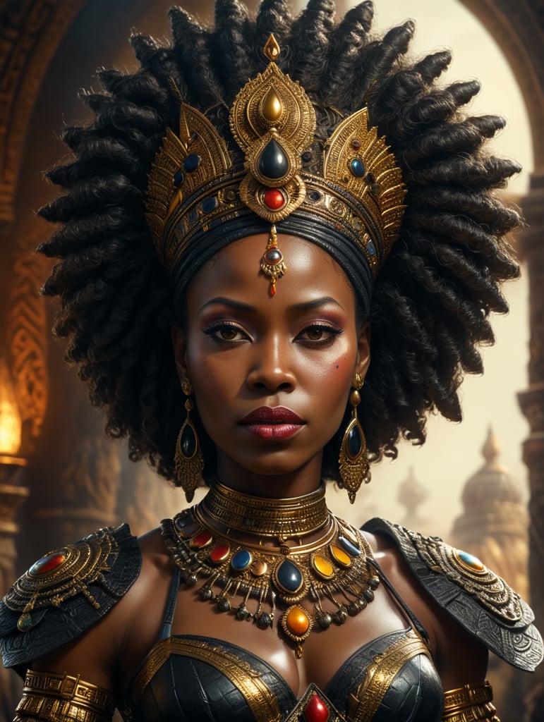 Black woman African Queen