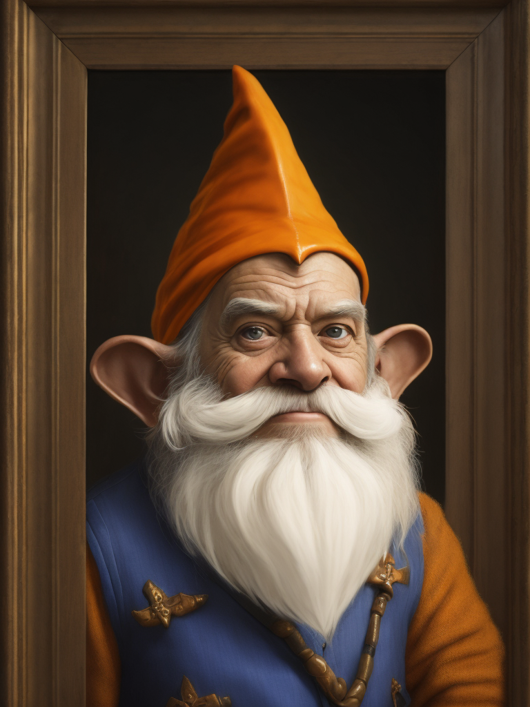 Portrait of a gnome