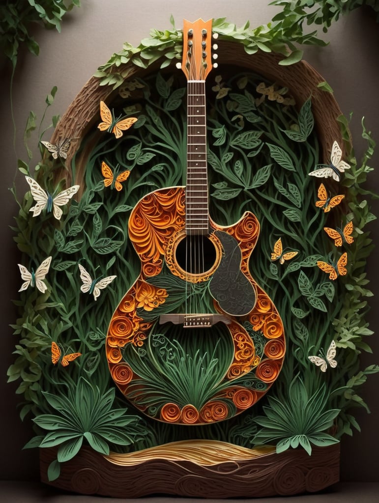 guitar garden