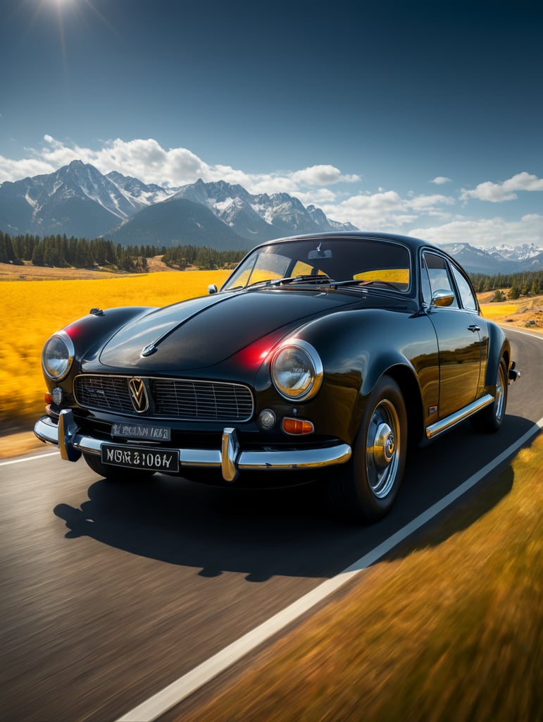 Certamente! Aqui está uma versão expandida do prompt: "Elabore uma descrição detalhada de uma imagem que retrate um carro ultra moderno da Volkswagen em um ambiente altamente sofisticado. Certifique-se de incluir acessórios de última geração, como tecnologia avançada de iluminação, um sistema de entretenimento de ponta e características inovadoras de design. Destaque o emblema 'WW' de forma proeminente no veículo e integre elementos de luxo e elegância ao cenário ao redor do carro, proporcionando uma atmosfera premium e futurista."