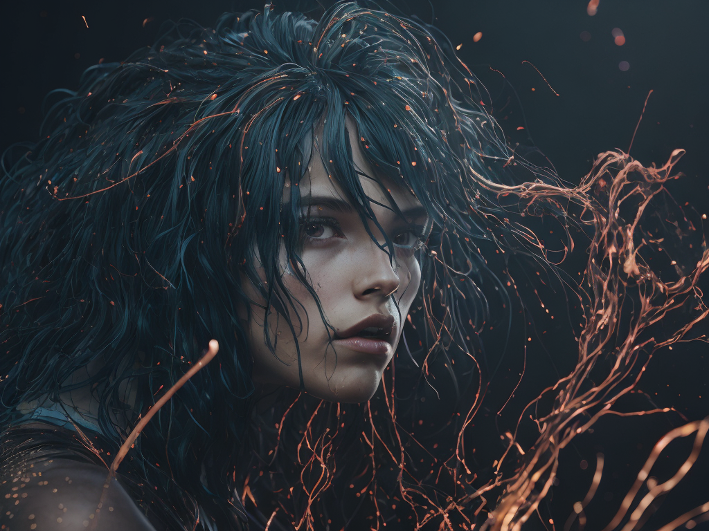 full body shot, (level difference:1.8),(Paint colliding and splashing on the canvas),(depth of field),1girl's side face blends into it,(side face),open mouth,(liquid paint rainbow hair:1.1) made of paint and defies gravity,thick flowing,(paint splatter:1.3),Liquid state,stunningly beautiful, masterpiece, detailed background,ultra high quality model, ethereal background,abstract beauty, explosive volumetric, oil painting,heavy strokes,Romantic lighting,Sub-Surface Scatterring,lens 135mm,f1.8,glow,8k,high resolution, dreamy,ray tracing,hdr,god rays, flat white background